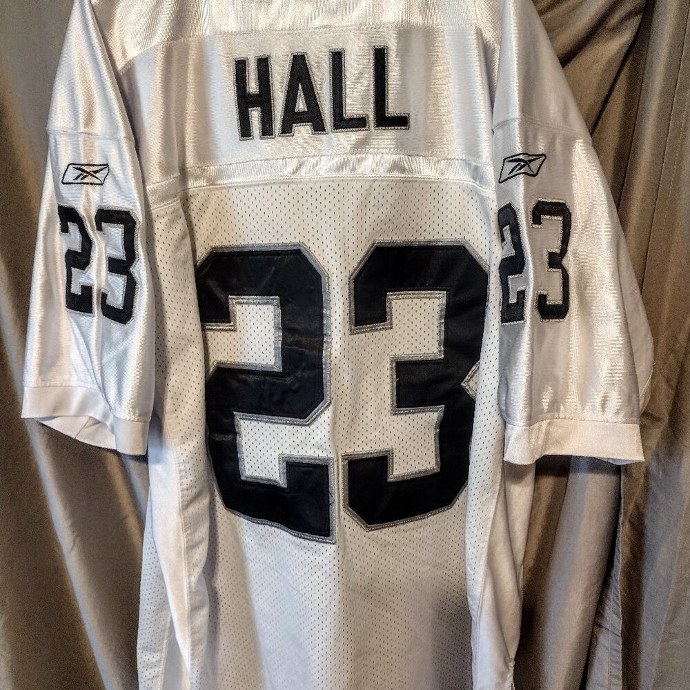 DeAngelo Hall Oakland Raiders jersey, size 52